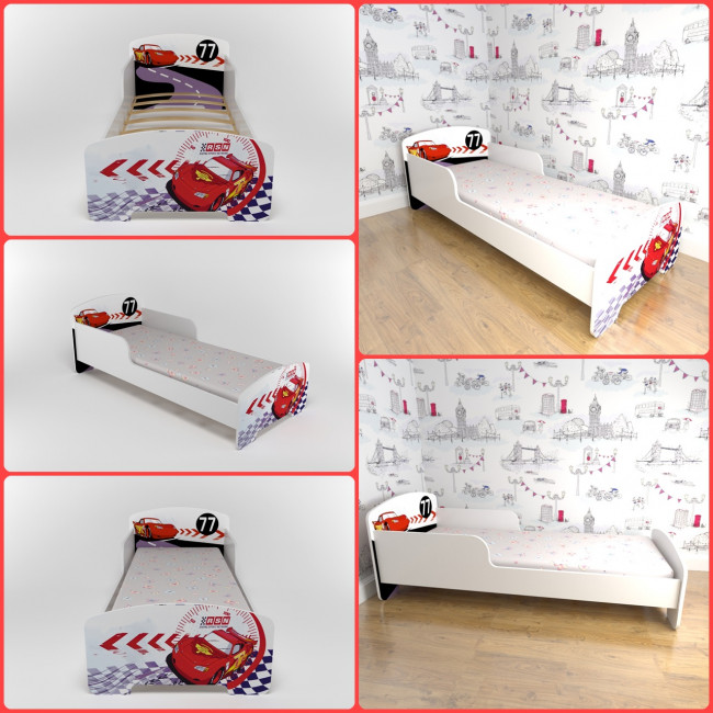 Кровать подростковая Red Rally Classic "Formula" 160х70