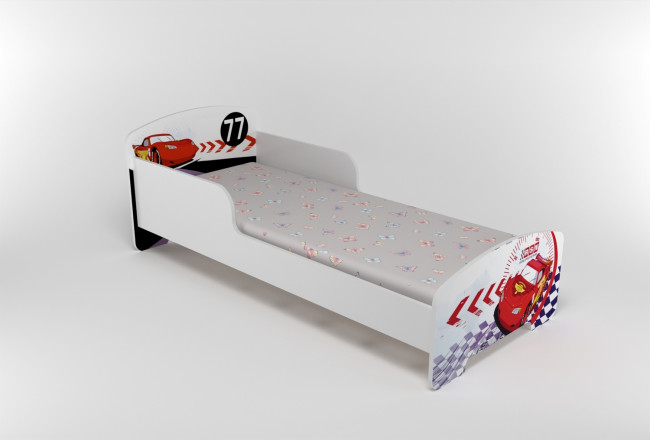 Кровать подростковая Red Rally Classic "Formula" 160х70